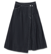 BEAMS BOY Wraped Pleated Skirt | Rezet Store