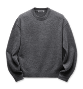 COOR Wool Cropped Crewneck Sweater | Rezet Store