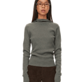oval square Alanis Hood Knit | Rezet Store