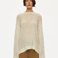 oval square Light Oversized Knit | Rezet Store
