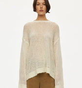 oval square Light Oversized Knit | Rezet Store