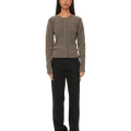 oval square Alanis Knit Cardigan | Rezet Store