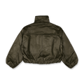 oval square Lenny Leather Jacket | Rezet Store
