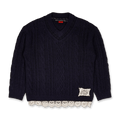 Andersson Bell Lace Chunky V - Neck Knit - Rezetstore