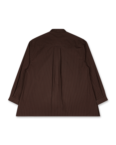 Amomento Stripe Shirring Oversized Shirts | Rezet Store