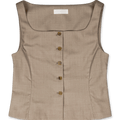 Amomento Scoop Neck Two Way Vest | Rezet Store