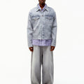 COOR Shadow Washed Cutoff Denim Trucker | Rezet Store