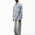 COOR Shadow Washed Cutoff Denim Trucker | Rezet Store