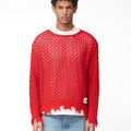 Andersson Bell Unisex Damaged Boatneck Sweater - Rezetstore