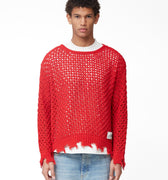 Andersson Bell Unisex Damaged Boatneck Sweater - Rezetstore