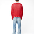 Andersson Bell Unisex Damaged Boatneck Sweater - Rezetstore
