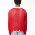 Andersson Bell Unisex Damaged Boatneck Sweater - Rezetstore