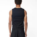 Amomento Round Neck Sleeveless Top - Rezetstore