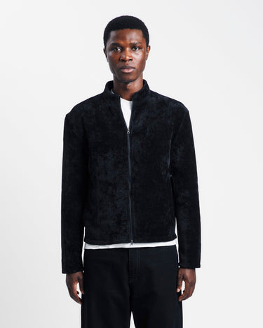 Amomento Velvet Zip Up Jumper | Rezet Store