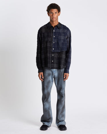 Andersson Bell Check Layered Shirts | Rezet Store