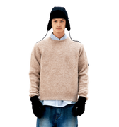 COOR Hairy Alapaca - Blend Crewneck Sweater | Rezet Store