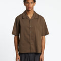 Amomento Open Collar Half Shirt | Rezet Store