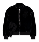 OPEN YY Fleece Appliqué Zipup Jacket | Rezet Store