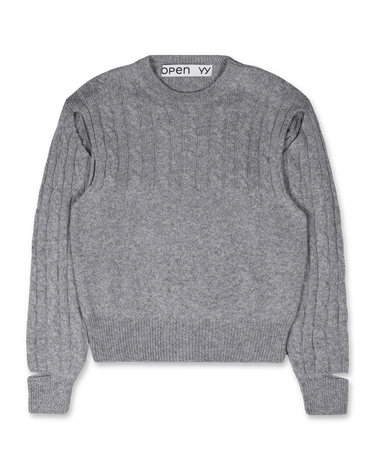 OPEN YY Convertible Cable Knit | Rezet Store