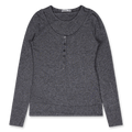 OPEN YY Layered Henley Lounge Tee | Rezet Store