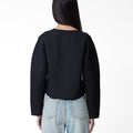 Amomento Rounded Zip - Up Cardigan - Rezetstore