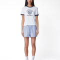 Sporty & Rich California Emblem Ringer T-Shirt - Rezetstore