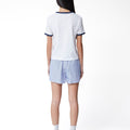 Sporty & Rich California Emblem Ringer T-Shirt - Rezetstore
