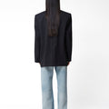 Amomento Double Breasted Wool Jacket - Rezetstore