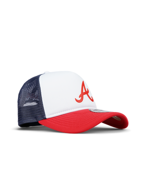 Atlanta Braves Mlb Logo Trucker