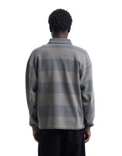 Half Zip Polo Sweatshirt