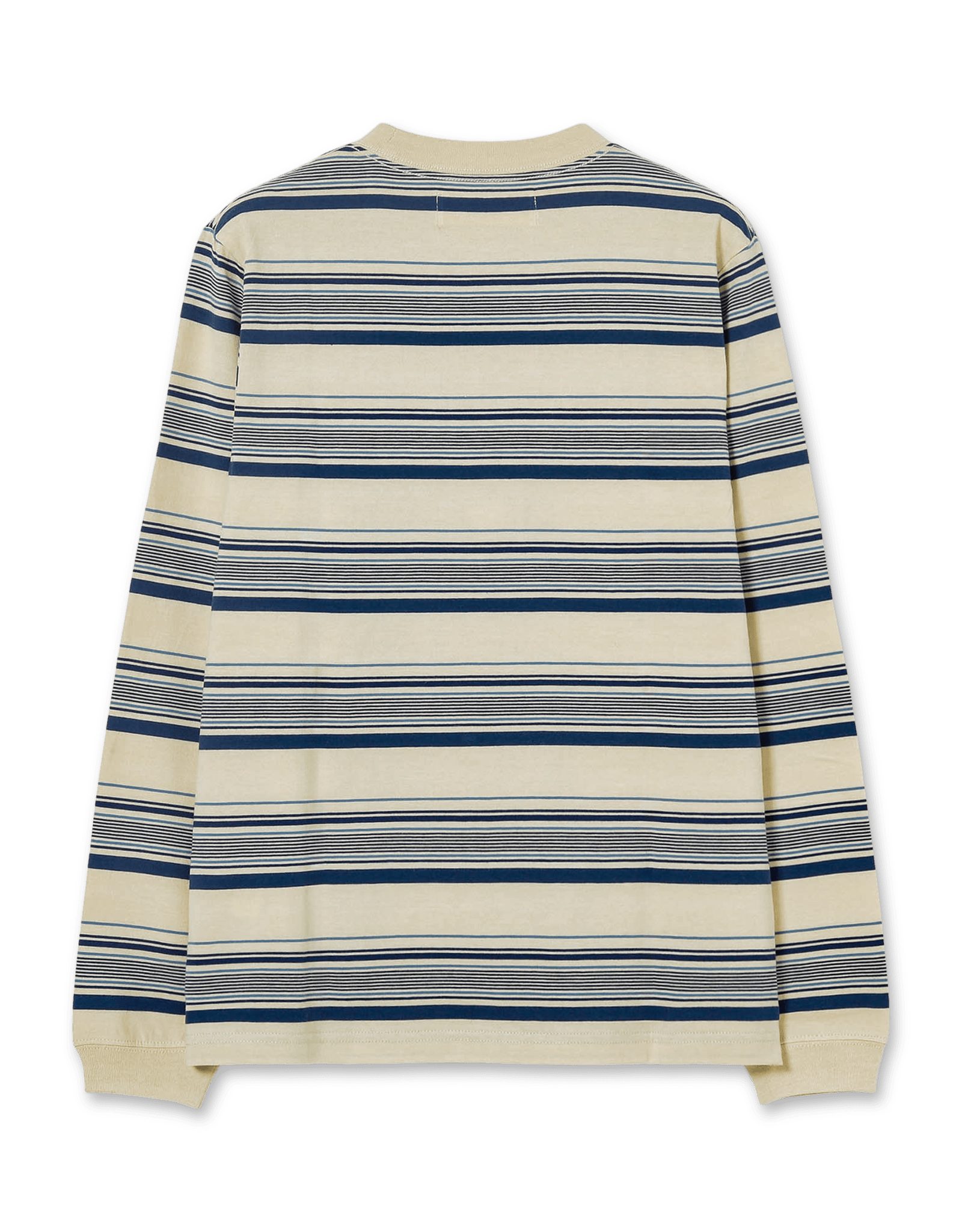 BEAMS BOY Embroidery Stripe Longsleeve T-shirt | Rezet Store