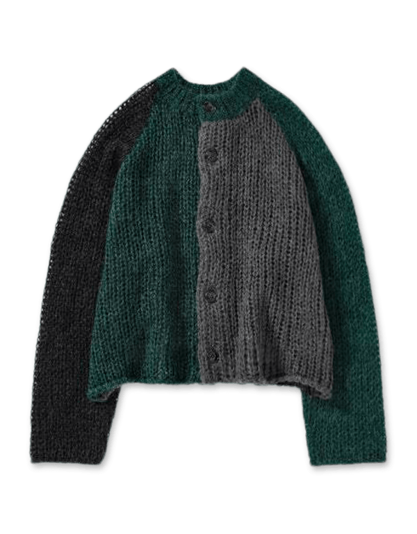 BEAMS BOY Mohair Crazy Cardigan | Rezet Store