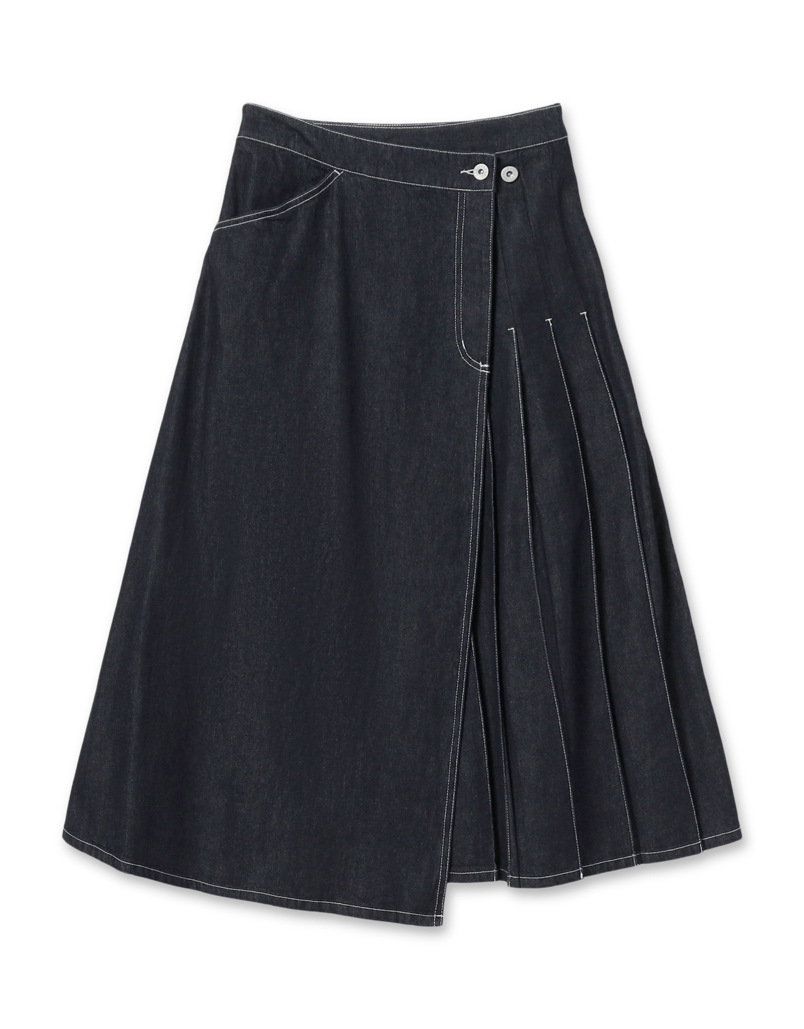 BEAMS BOY Wraped Pleated Skirt | Rezet Store