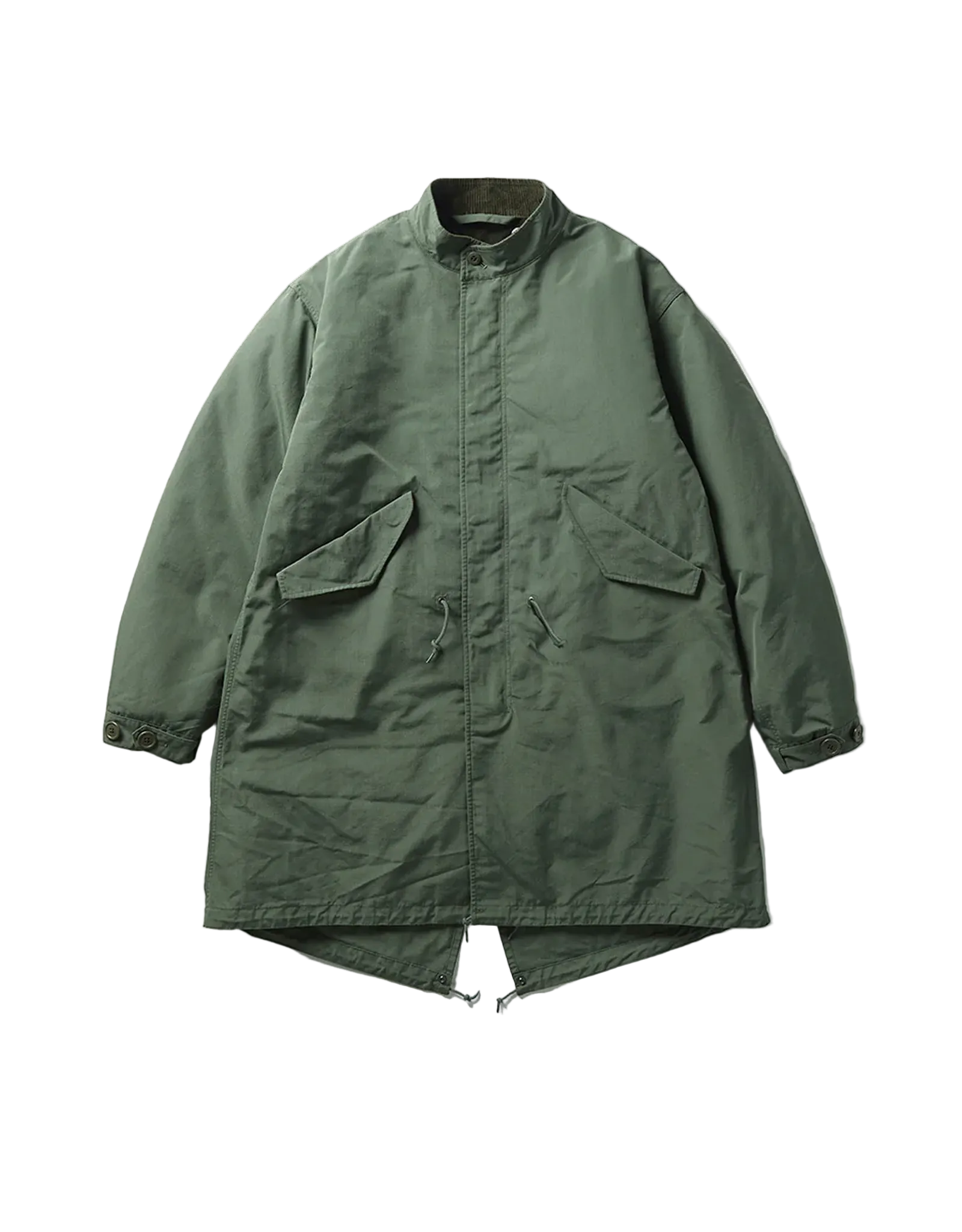 TAKIBI Ripstop Adjustable Fishtail Coat