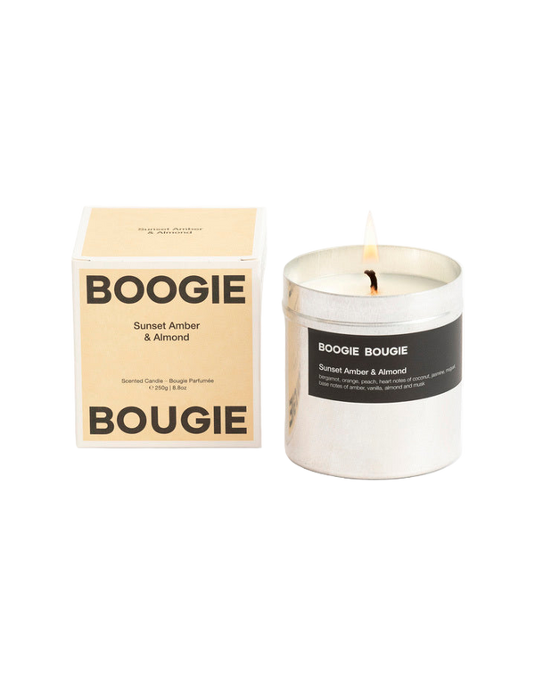 Scented Candle Sunset Amber & Almond