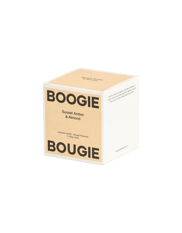 Scented Candle Sunset Amber & Almond