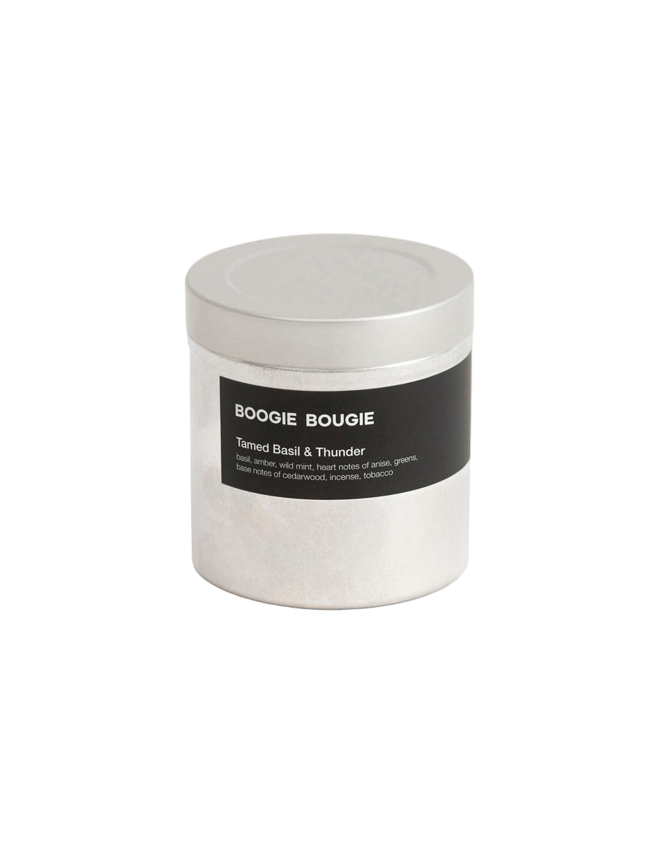 Scented Candle Tamed Basil & Thunder