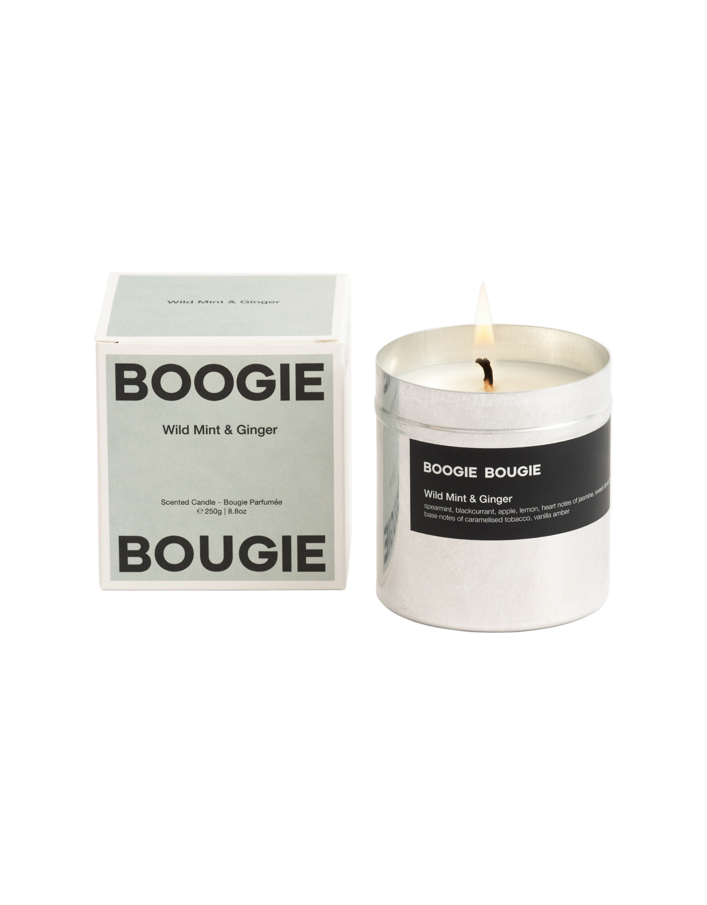 Scented Candle Wild Mint & Ginger