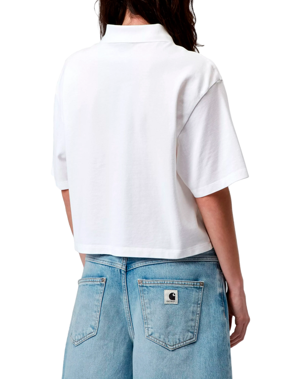 W' S/S Carhartt Script Polo Shirt