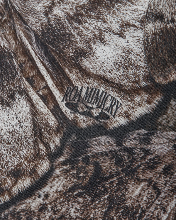 Lio Upf Plus 50 Baselayer Moth Print Long Sleeve Hoodie