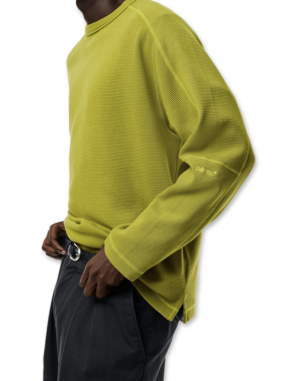 Parel Studios Kago LS Mustard long sleeved t shirts