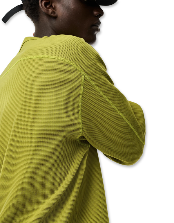 Parel Studios Kago LS Mustard long sleeved t shirts