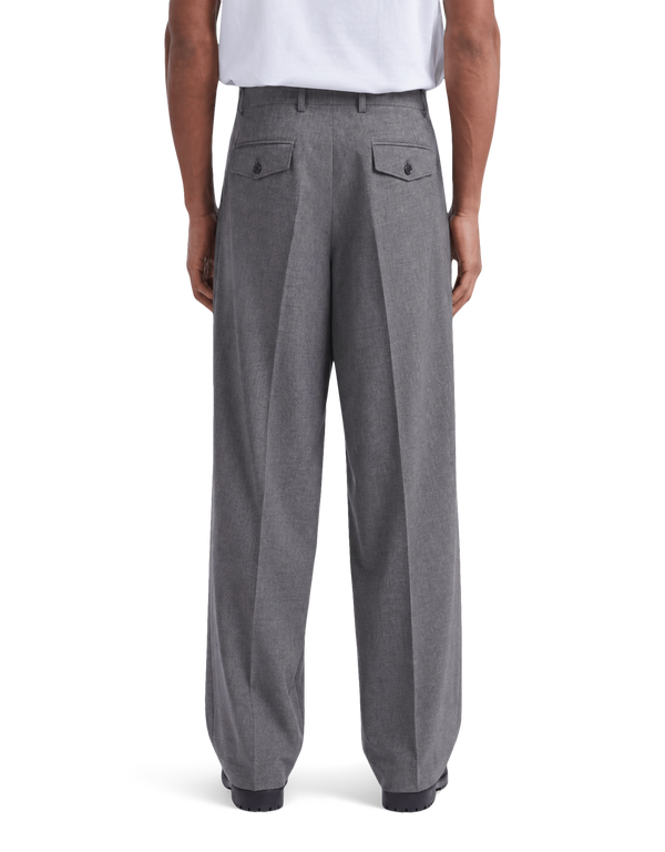 Wide Pleated Trouser