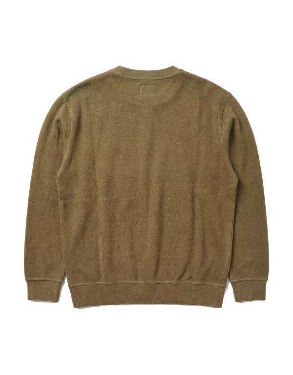 Heavy Jersey Plated Crewneck Sweatshirt