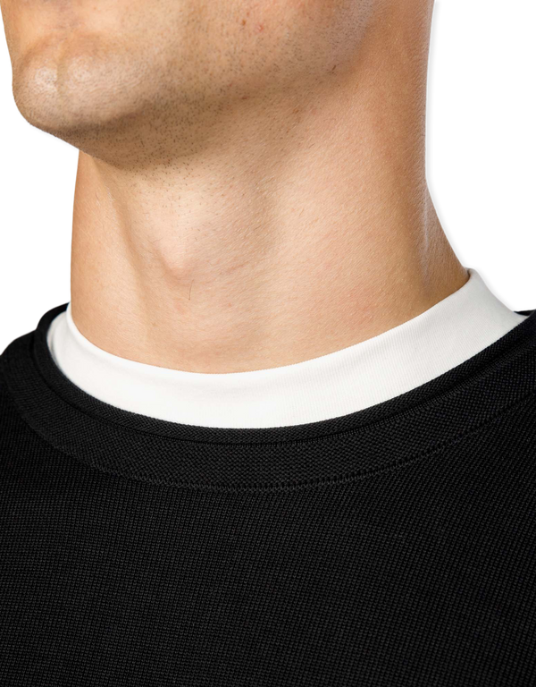 Water-Repellent Knit Pullover