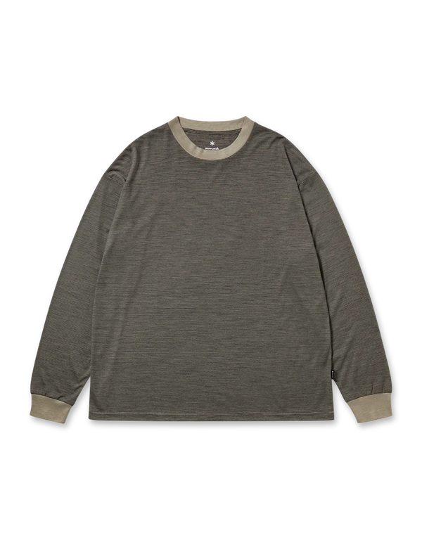 Summer Wool Stripe L/S T-Shirt