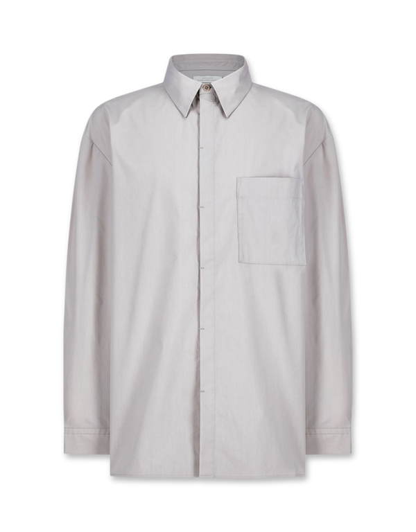 Square Pocket Oversized Shirt