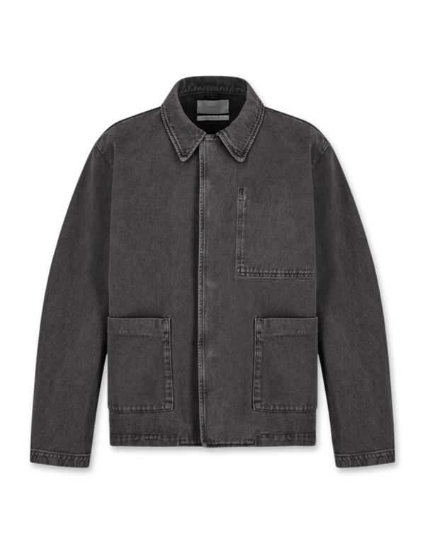Garments Dyed Pocket Denim Jacket