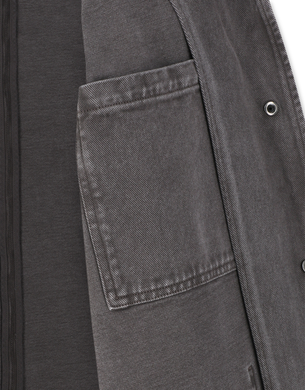 Garments Dyed Pocket Denim Jacket