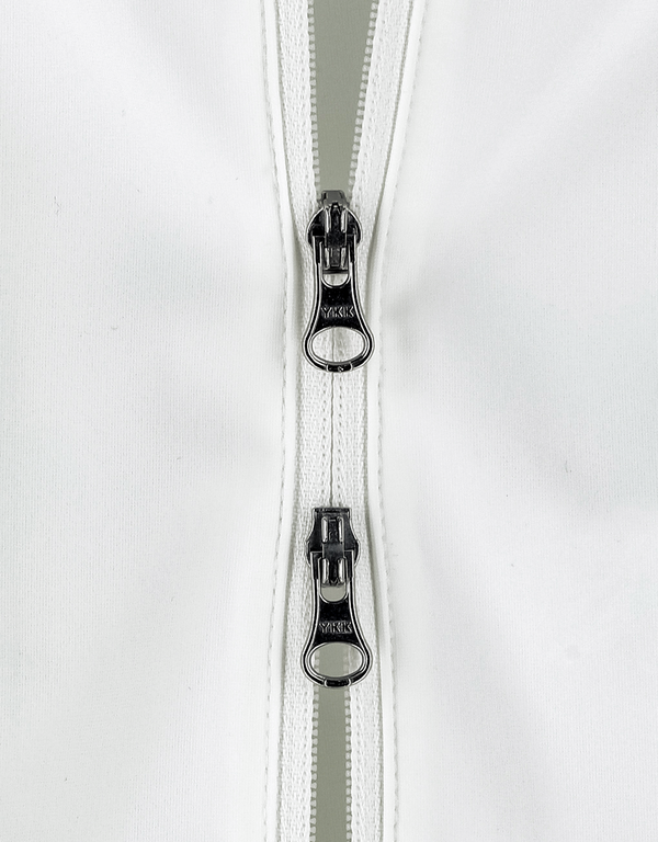 Slim Fit Zip Up Jumper